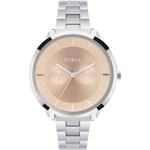 Furla Luxusuhr Damenuhr R4253102505 (38 mm) - Elegante Damenuhr von Furla mit 38 mm Gehäuse, ideal für stilbewusste Frauen, die zeitlose Schönheit und Funktionalität schätzen.