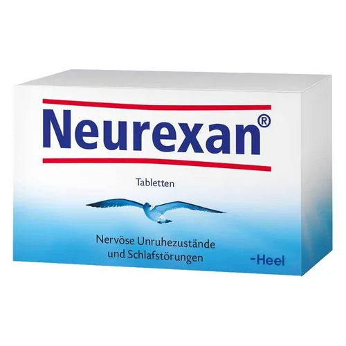 Neurexan Tabletten 50 St - Homöopathisches Arzneimittel gegen Schlafstörungen und nervöse Unruhe. Wirkt schnell und natürlich, ohne sedierende Nebenwirkungen. Ideal für einen erholsamen Schlaf ohne Gewöhnungseffekte.