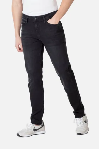 Reell Spider Black Wash 28/30 - Herren Stretch Jeans - Moderne Herren Jeans mit konischem Schnitt für optimale Passform. Hochwertiger Flex Denim und YKK-Reißverschluss sorgen für Komfort und Langlebigkeit. Ideal für jeden Anlass.