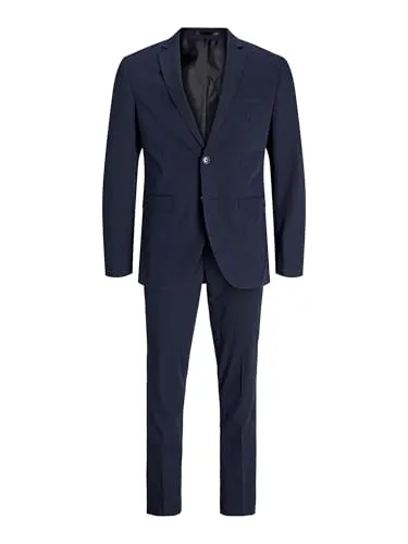 Eleganter Anzug JACK & JONES "JPRFRANCO SUIT NOOS" für Herren - Business- & Abendmode für Herren. Modischer Slim Fit Anzug in Dark Navy, pflegeleicht und elastisch, ideal für jeden Anlass.