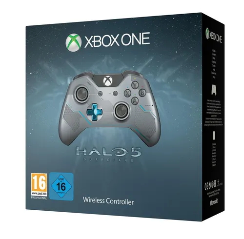Microsoft Xbox Wireless Controller Limited DOOM & FORZA - Gaming-Zubehör für Xbox One, PC und mobile Geräte. Der Controller bietet eine präzise Steuerung und kommt in der exklusiven Halo 5 Limited Edition.