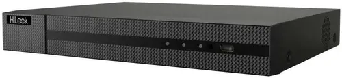 HiLook 4-Kanal Netzwerk-Videorecorder NVR-104MH-C/4P(D) - Netzwerkrekorder mit Unterstützung für bis zu 4 IP-Kameras und 8 MP Auflösung, bietet Zwei-Wege-Audio für Echtzeitkommunikation.