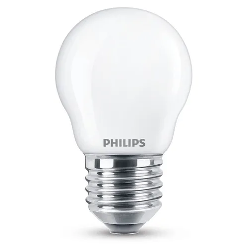 PHILIPS E27 LED Tropfenform Leuchtmittel matt gefrostet 4.3W=40W neutralweiss