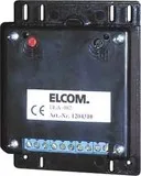 Elcom ELA 402 Einbaulautsprecher - Schwarz - Einbau-Türlautsprecher für Sprechanlagen, mit Lautstärkeregler und integriertem Rufgenerator. Ideal für Türkonstruktionen und Briefkastenanlagen.