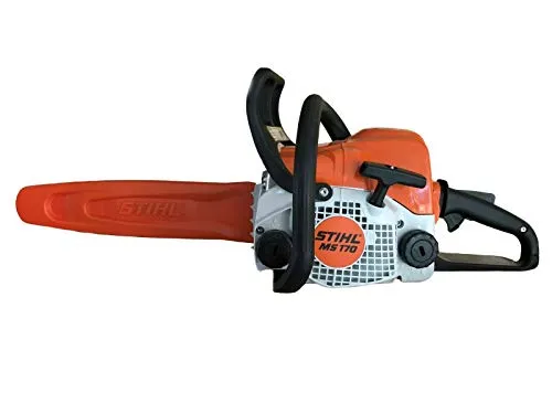 Stihl Kettensäge MS170 30cm Schiene - Kettensägen - Leistungsstarke und leichte Kettensäge mit 30cm Schiene, ideal für Gartenarbeiten und Holzschnitt.