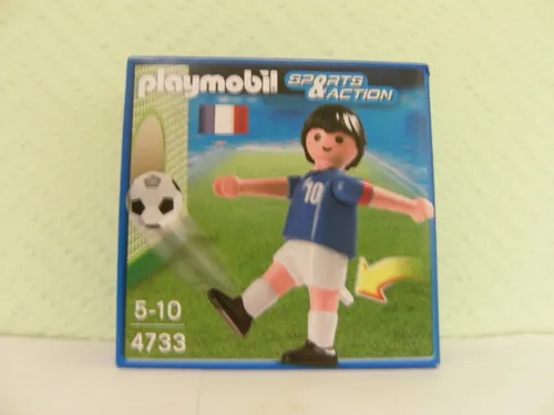 Playmobil Fussballspieler Frankreich 4733 Neu & OVP Fußball Spieler