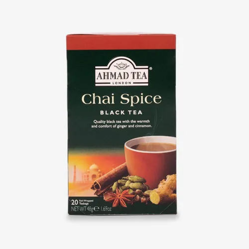 Chai Spice Schwarzer Beutel Tee 20er Classic Black Tea-Bag Exotisches Geschmack