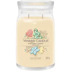 Yankee Candle Signature Christmas Cookie 567 g - Duftkerze in der Kategorie Kerzen, mit dem verführerischen Aroma frisch gebackener Weihnachtskekse für eine festliche Atmosphäre.