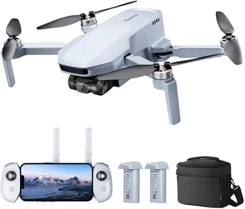 Potensic ATOM SE GPS Drohne mit 4K EIS Kamera – 62 Min. Flugzeit, unter 249g - Erlebe die Freiheit des Fliegens mit der Potensic ATOM SE Drohne! Mit 4K EIS Kamera und 62 Minuten Gesamtflugzeit bist du bestens ausgestattet für beeindruckende Luftaufnahmen.