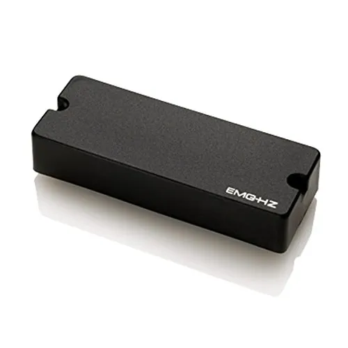 EMG 40HZ Bass Pickup - Passiver 5-saitiger Soapbar Pickup mit hoher Ausgangsleistung, ideal für Bassisten, die kraftvollen Klang suchen. Maße: 102 x 38 mm, passend für Saitenfeld bis 79,4 mm.