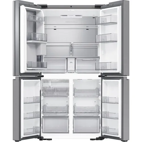 Samsung RF65DG9H0ESREF - French Door Kühlschrank, elegantes Edelstahl-Design und intelligente Funktionen für eine moderne Küche
