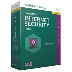 Kaspersky Internet Security 2016 Upgrade - 1 PC / 1 Jahr - Security-Suiten mit umfassendem Schutz vor Viren und Malware, optimiert für maximale Systemleistung und ideal im Gamer-Modus.