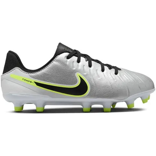 NIKE JR LEGEND 10 ACADEMY FG/MG Kinder Fußball-Rasenschuhe - Fußballschuhe mit FlyTouch Lite-Leder für optimale Anpassung und Leichtigkeit, ideal für jedes Spiel und jede Position auf dem Spielfeld.