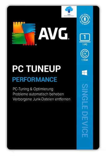 AVG TuneUp| 1 PC/WIN | 1 Jahr stets aktuell|Download|🚀Key schnell per eMail|ESD