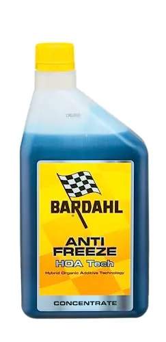 Bardahl Antifreeze HOA Tech Frostschutzmittel, Blau, Konzentrat, -37 °C + 108 °C, 1 l
