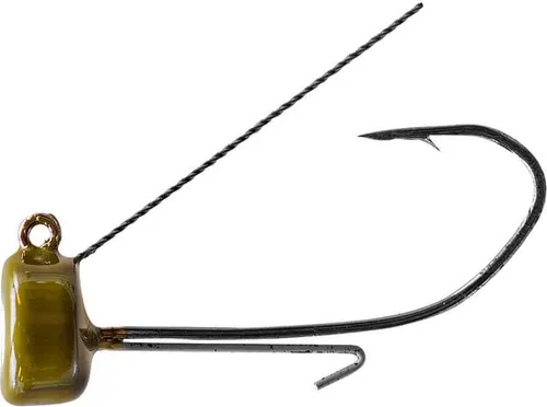 Strike King Tour Grade Ned Rig Weedless Jigkopf 3,5g Green Pumpkin