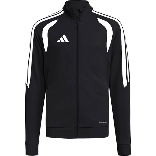 adidas Performance Trainingsjacke TIRO26 LEAGUE KIDS schwarz 140 EU - Sportliche Trainingsjacke für Kinder, ideal für Fußball. Aus atmungsaktivem Material, sorgt für Komfort und Bewegungsfreiheit beim Training.
