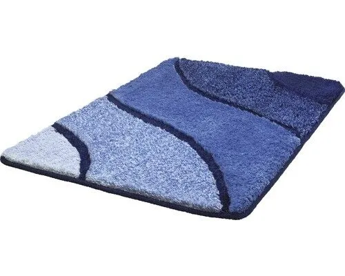 Badteppich Kleine Wolke Wave 55 x 65 cm marineblau