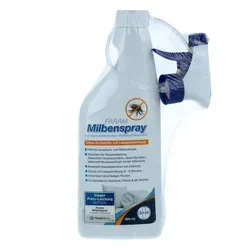 Effektives Milbenspray für Matratzen und Textilien - Reinigungsmittel zur Bekämpfung von Hausstaubmilben, ideal für Allergiker. Mit natürlichen Wirkstoffen wie Neemöl sorgt es für eine hygienische Raumluft und reduziert Allergene.
