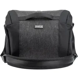 Think Tank SpeedTop Crossbody 15 - Kameratasche mit Magnetdeckel - Kameratasche in Schwarz/Grau mit magnetischem Deckel für leisen, einhändigen Zugriff. Abriebfestes Cordura-Material und vielseitige Tragemöglichkeiten für optimale Sicherheit und Komfort.