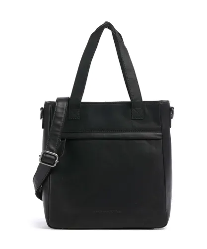 The Chesterfield Brand Lingfield Schultertasche aus Leder, 24 cm, schwarz - Elegante Schultertasche aus hochwertigem Leder, ideal für stilbewusste Frauen, die Funktionalität und Design schätzen.