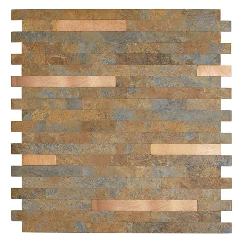 d-c-fix Wandfliese Premium Slate (29,7 x 29,2 cm) - Klebefliese für Küche, Bad & Küchenrückwand – selbstklebend & wasserdicht