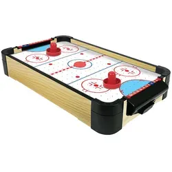 HCM Aktionsspiel "Tabletop Air Hockey" - Spaß für die ganze Familie - Aktionsspiel "Tabletop Air Hockey" - ab 3 Jahren. Gesellschaftsspiele mit schnellem Puckspiel und batteriebetriebenem Ventilator für aufregenden Spielspaß!