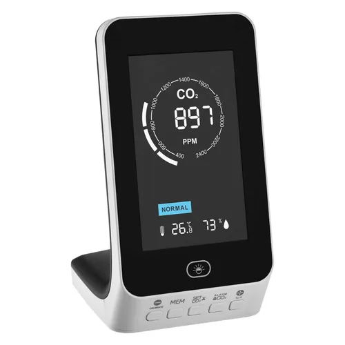 TFA 31501002 CO2-Monitor AIRCO2NTROL UP - Gasmelder für präzise CO2-Überwachung, sorgt für ein gesundes Raumklima