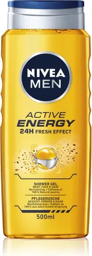 Nivea Men Energy Duschgel 500 ml - Duschgel für Männer, 500 ml, revitalisiert die Haut und schenkt ein erfrischendes Gefühl von Energie und Vitalität.