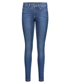 MAC Jeans Damen Dream Skinny Slim Jeans, Blau (Mid Blue D569) - Jeans mit mittelhohem Bund und zweifarbigen Nähten, perfekt für einen lässigen und zugleich eleganten Look.