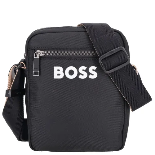 BOSS Umhängetasche Catch 3.0 NS Zip - Praktische schwarze Tasche - Handtaschen, im praktischen Format mit Reißverschluss und stilvollem Design, ideal für den täglichen Gebrauch.