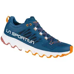 LA SPORTIVA Helios III Woman Denim/Rouge - Damen-Traillaufschuhe mit optimaler Passform und modernster Technologie für maximalen Komfort und Leistung beim Sport.