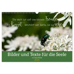 Bilder und Texte für die Seele (Wandkalender 2025 DIN A3 quer) CALVENDO Monatskalender von Tanja Schultz Fotografie/ Calvendo / Calvendo / Kalender