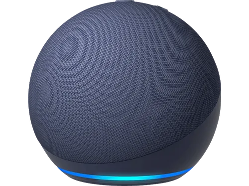 Amazon Echo Dot (5. Generation) - Smart Lautsprecher mit Alexa, Deep Sea Blue, sprachgesteuertes Musikstreaming und Smart-Home-Steuerung