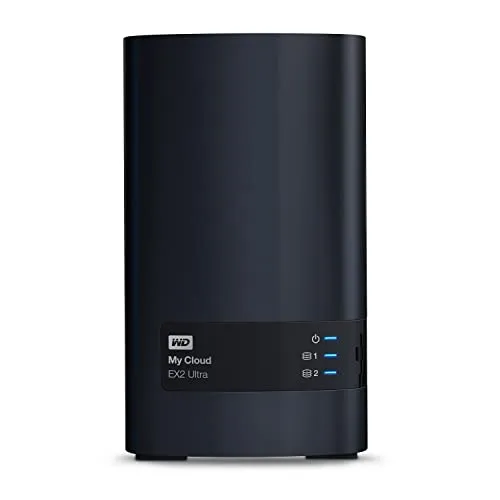 WD My Cloud EX2 Ultra NAS 4TB - Schwarz (WDBVBZ0040JCH-EESN) NEU OVP
