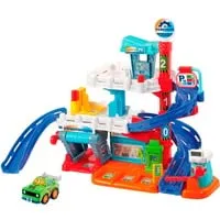 VTECH Tut Speedy Flitzer - Mehrfarbiges Spielzeug-Parkhaus - RC-Modelle: Fantastisches Parkhaus mit abwechslungsreichen Spielmöglichkeiten, fördert die Kreativität und Motorik von Kindern.