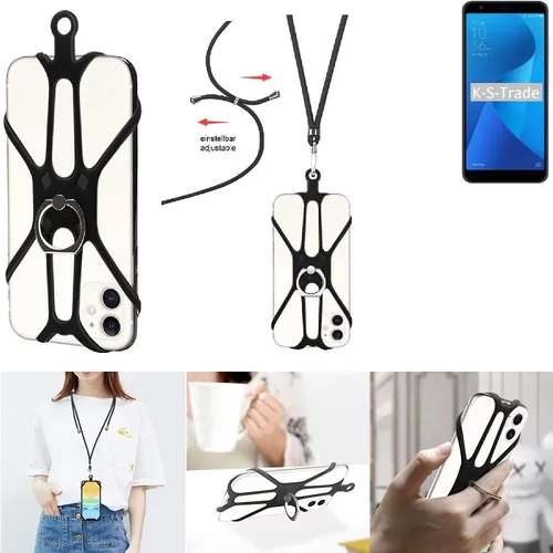 Handykette für Asus ZenFone Max Plus (M1) Handy-Ring Handykordel