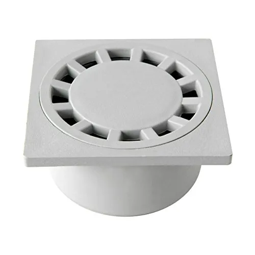 First Plast chpp10g Schachtdeckel Syphom Polypropylen, Grau, 100 x 100 mm