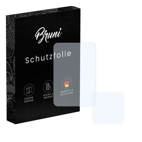 Bruni 2x Folie für GoPro Hero 12 Black Schutzfolie Displayschutzfolie