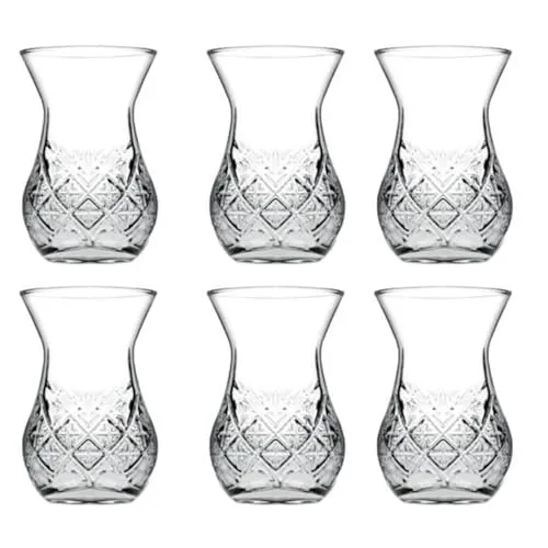 Pasabahce TIMELESS 42881 Teegläser KURVIG 155 ml 6 Stück