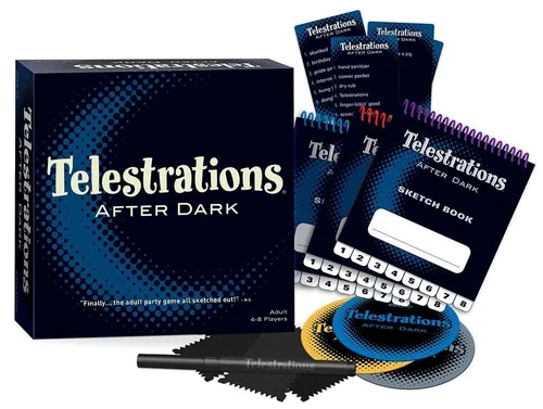 Telestrations Nach Dunkel Party Spiel