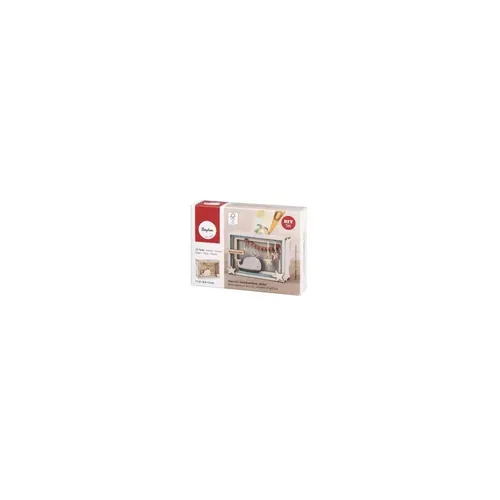Holz 3D Geschenkbox Baby, 11,5x8,5x5cm, 15 tlg. Bausatz, Box 1Set, natur