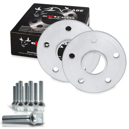 Spurverbreiterung Set 30mm für Skoda Kamiq - Inkl. Radschrauben - Spurverbreiterung 30mm (15mm je Seite) für Skoda Kamiq, mit ABE und inklusive Radschrauben. Ideal für besseren Grip und stabileres Fahrverhalten.