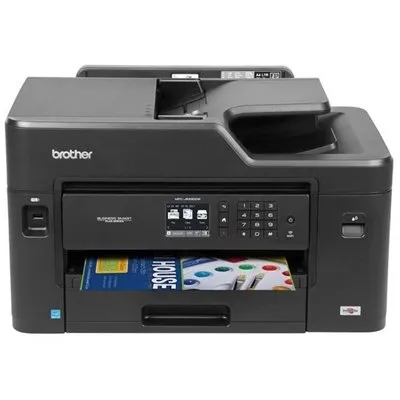 Brother Multifunktionsgerät Tintenstrahldruck Farbig A4 2,400 dpi 250 Blatt USB 2.0 6 s WLAN (MFC-J5330DW), MFC-J5330DW