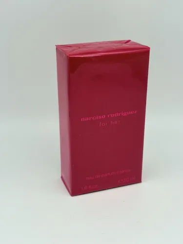 Narciso Rodriguez for her Intense Eau de Parfum 50 ml - Damendüfte mit Chypre-Amber-Note, das intensive vegane Parfum für die selbstbewusste Frau, kreiert von Sonia Constant, vereint Tradition und KI-Technologie für ein einzigartiges Dufterlebnis.