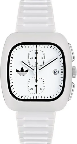 adidas Originals Chronograph RETRO WAVE TWO CHRONO AOSY245322I - Armbanduhr im trendigen Retro-Design, ideal für Herren und Damen, mit sportlichem Flair und urbanem Chic – der perfekte Freizeitbegleiter.