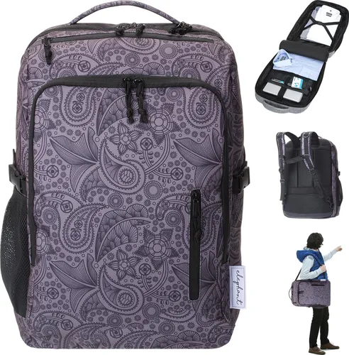 Elephant Rucksack Handgepäck Reisetasche Fly Legends XL 45 L - Tagesrucksäcke mit 45 Litern Stauraum, Laptop- und iPad-Fach sowie einem praktischen Anti-Theft Geheimfach für optimale Sicherheit auf Reisen.