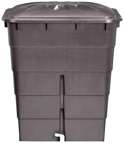 Garantia Regentonne 300 L graphite-grey - Bewässerung: Großzügige 300 L Kapazität, ideal zur Regenwassernutzung und umweltfreundlichen Gartenbewässerung.