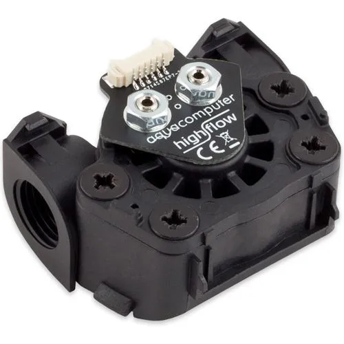 SEN Aquacomputer Durchflusssensor high flow LT, G1/4 - Durchflusssensor für Kühlkreisläufe, ermöglicht präzise und kontinuierliche Durchflussmessung für optimale Kühlleistung.