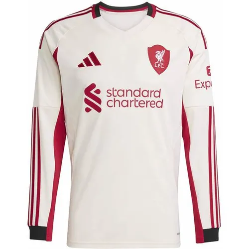 ADIDAS Herren Trikot Liverpool FC 25/26 Auswärtstrikot - Stylisches Auswärtstrikot für die Saison 25/26 mit feuchtigkeitsregulierendem AEROREADY für optimalen Tragekomfort. Inspiriert vom ikonischen Anfield-Design und ideal für Fußballfans.